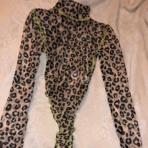 Ohpolly Cheetah Bodysuit